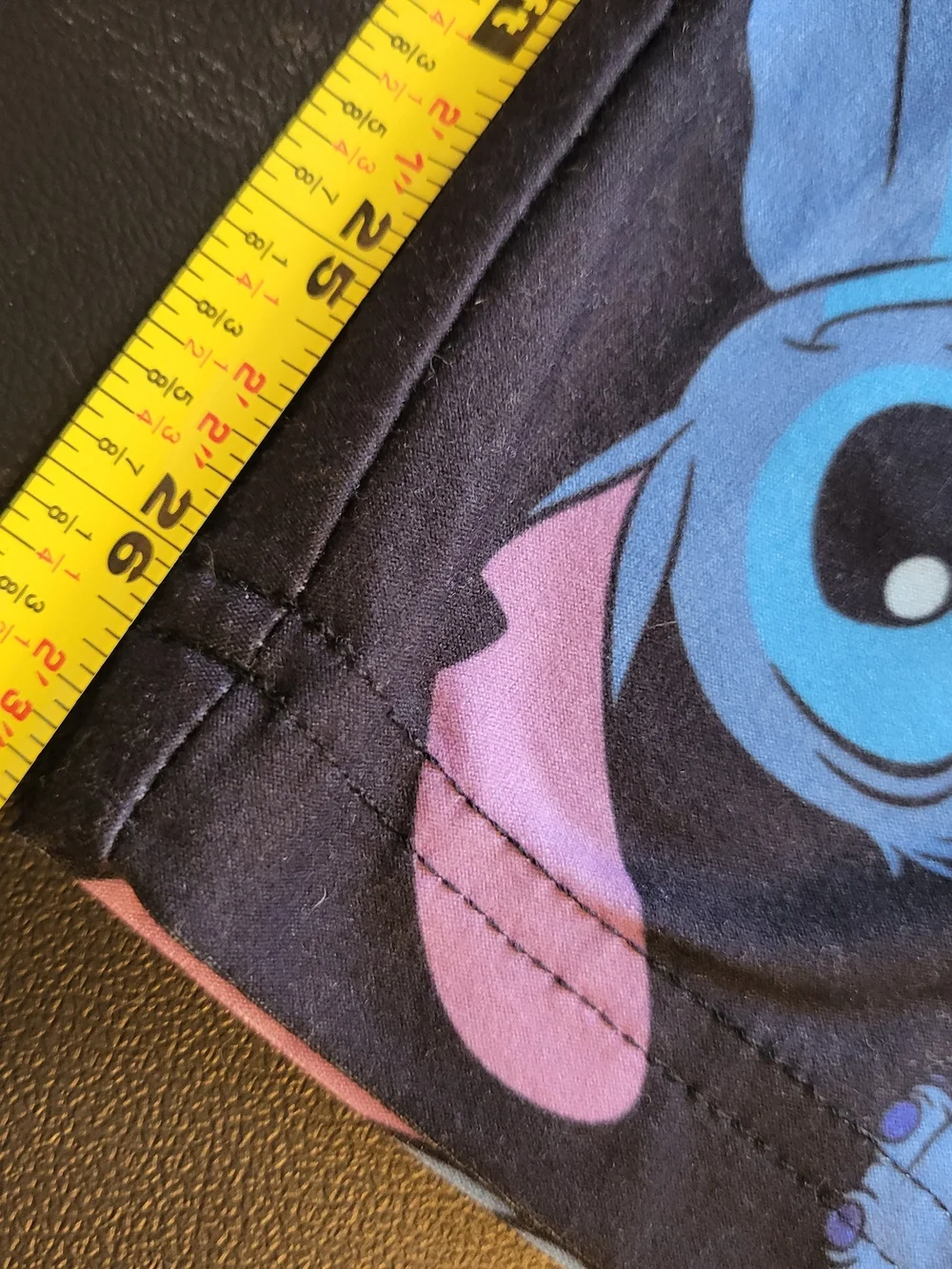 Girls Disney Stitch Leggings  Size Small